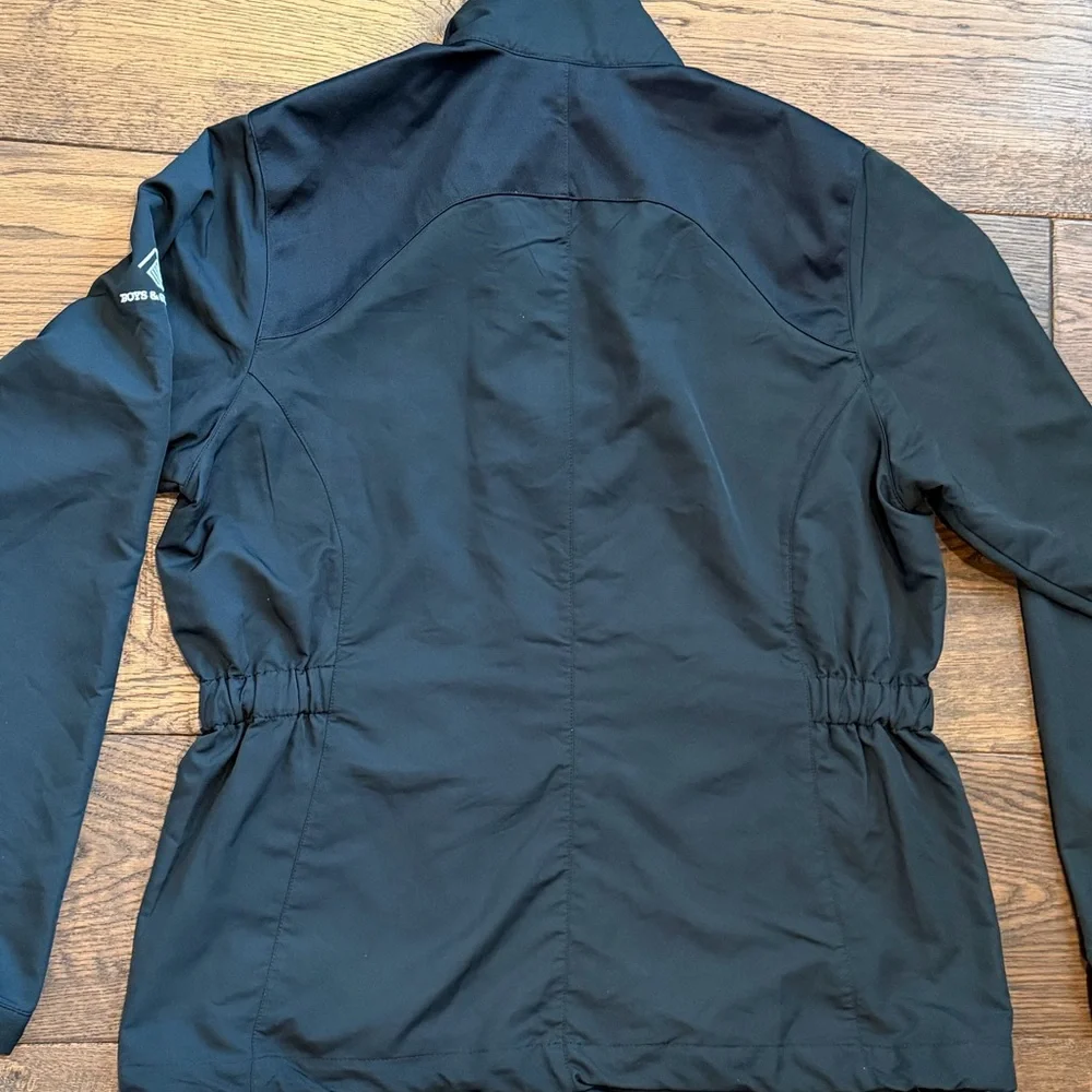 Nike Black Half-Zip Windbreaker Jacket Size M Lightweight Athletic Pullover